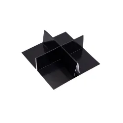 4 Choc Criss Cross Dividers; Black
